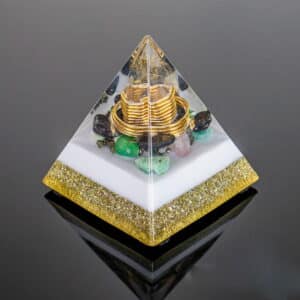 Orgonite Personalizado Mini Pirâmide 7cm